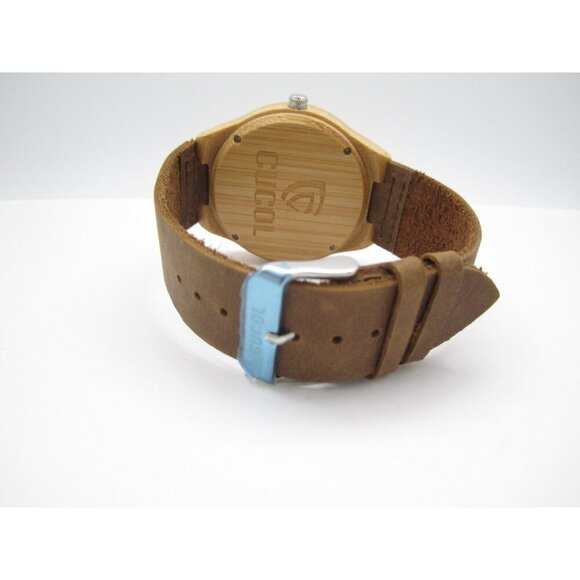 Men Cucol Quartz WR Analog 45mm Round Watch (H734) "New Battery" - Picture 9 of 10